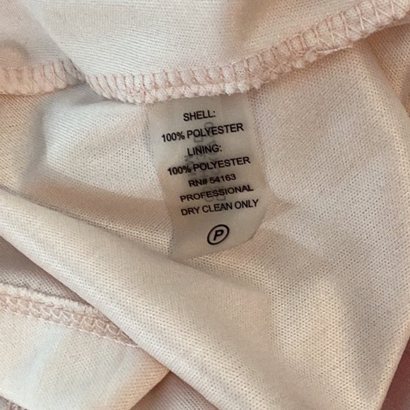 Calvin Klein Watermelon Stripe Georgette Shift Dress Size 12 - Picture 7 of 7